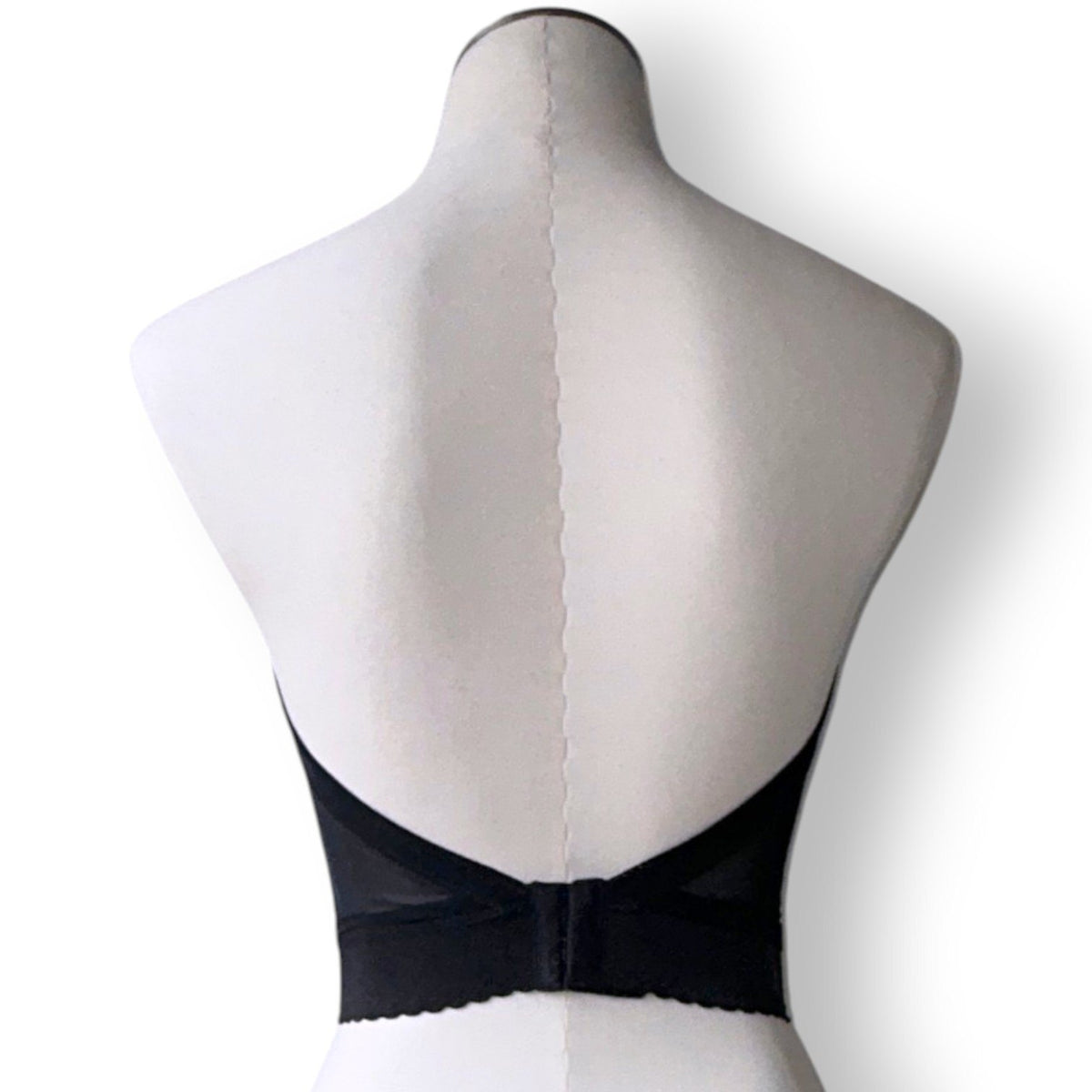Vintage Victoria's Secret Gothic Black Lace Corset, 90s/Y2K Victorian