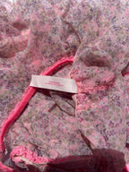 Victoria’s Secret y2k coquette Floral Mesh Babydoll Lingerie Slip Chemise
