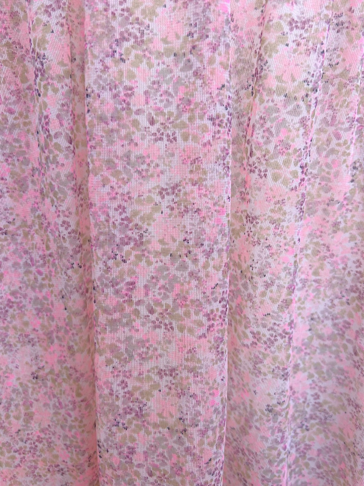 Victoria’s Secret y2k coquette Floral Mesh Babydoll Lingerie Slip Chemise